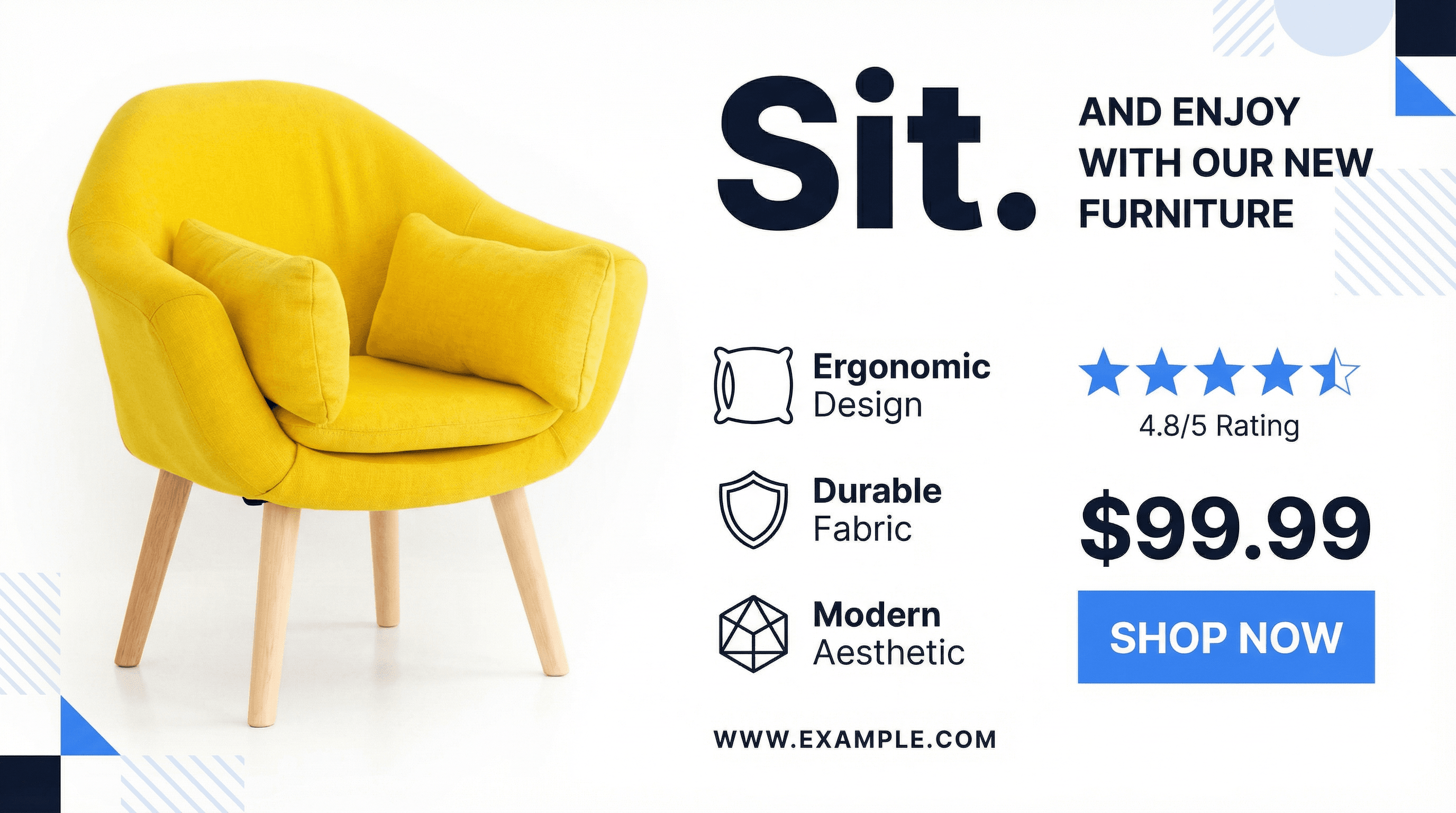 Modern Furniture Advertisement